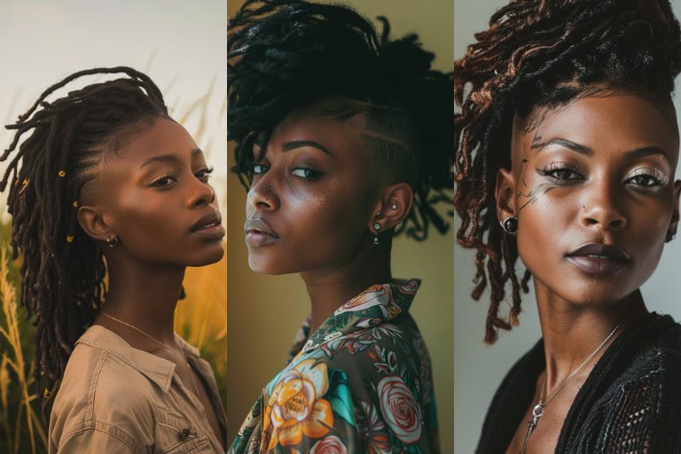 23 Locs with Undercut Women Hairstyles: Bold and Beautiful Ideas