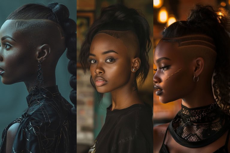 Shaved Sides with Ponytail for Black Women: 27 Stylish and Bold Ideas for Your Next Look