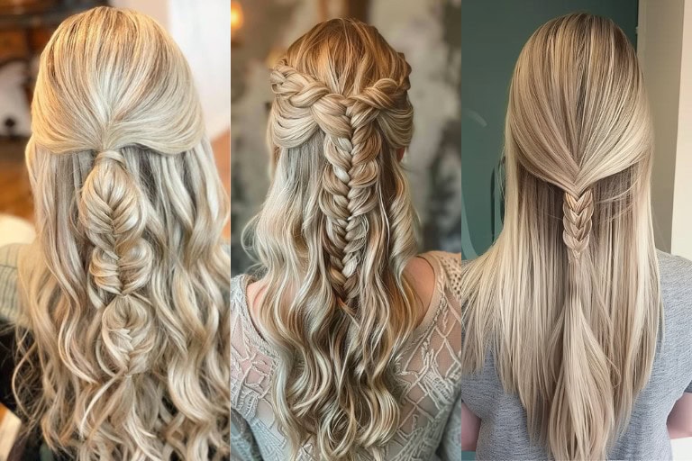 23 Half-Up Fishtail Braid Hairstyles: Effortlessly Gorgeous Looks to Try Now