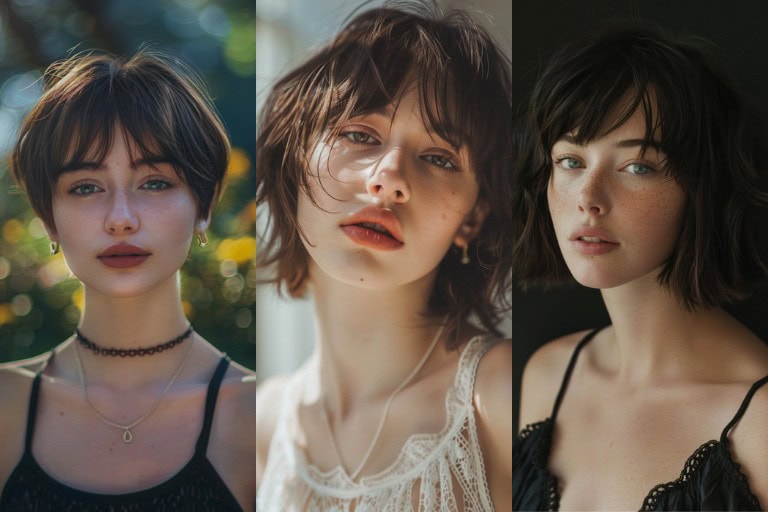 24 Short Hairstyles with Wispy Bangs: Trendy Ideas You'll Love