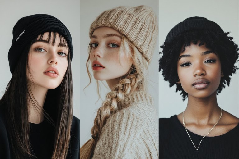 Mastering Beanie Hairstyles: 25 Simple and Stylish Ideas for Effortless Hair Days