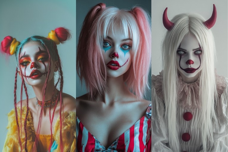 34 Clown Hairstyles: Fun and Frightening Ideas for Your Halloween Costume