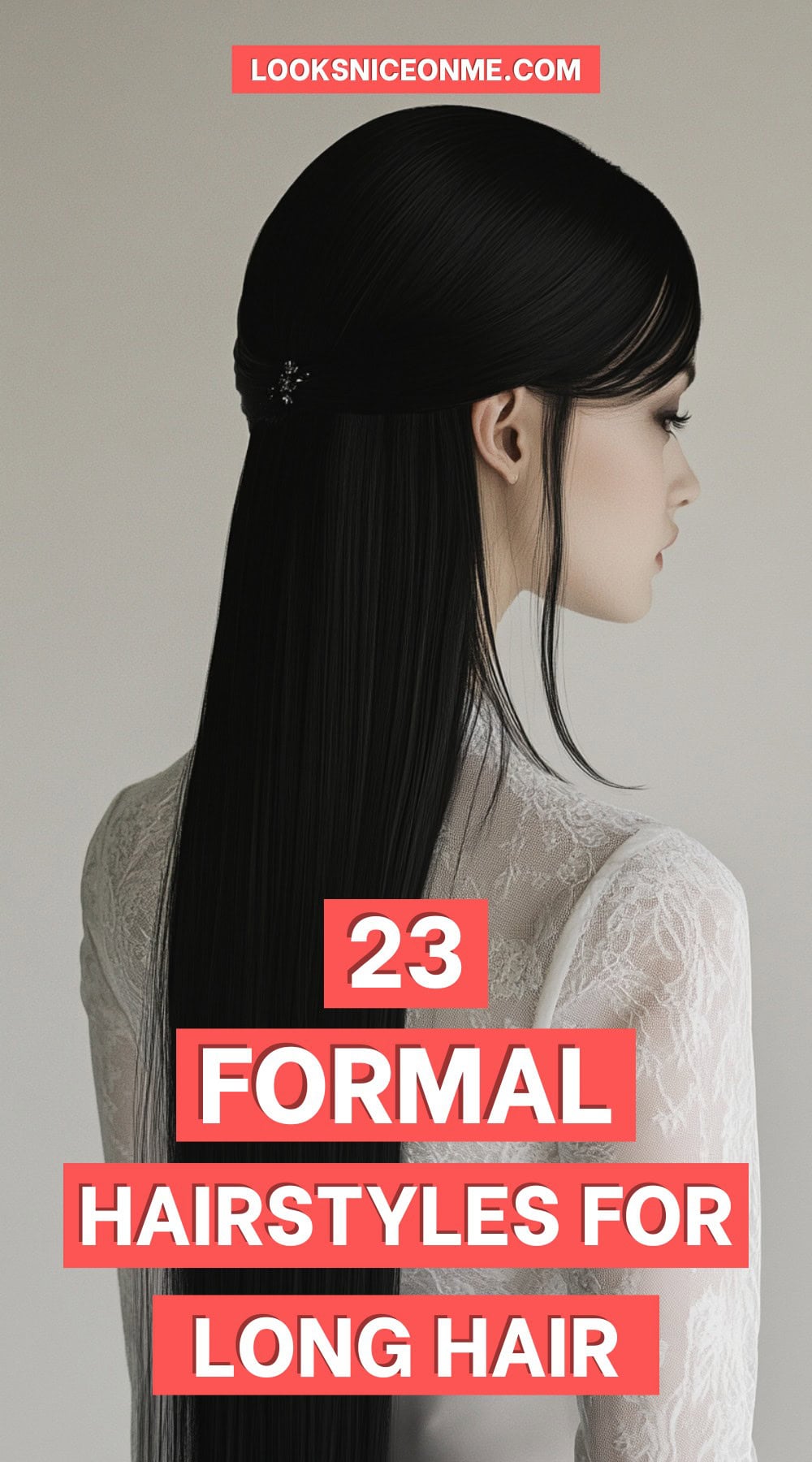 formal hairstyles for long hair pinterest poster