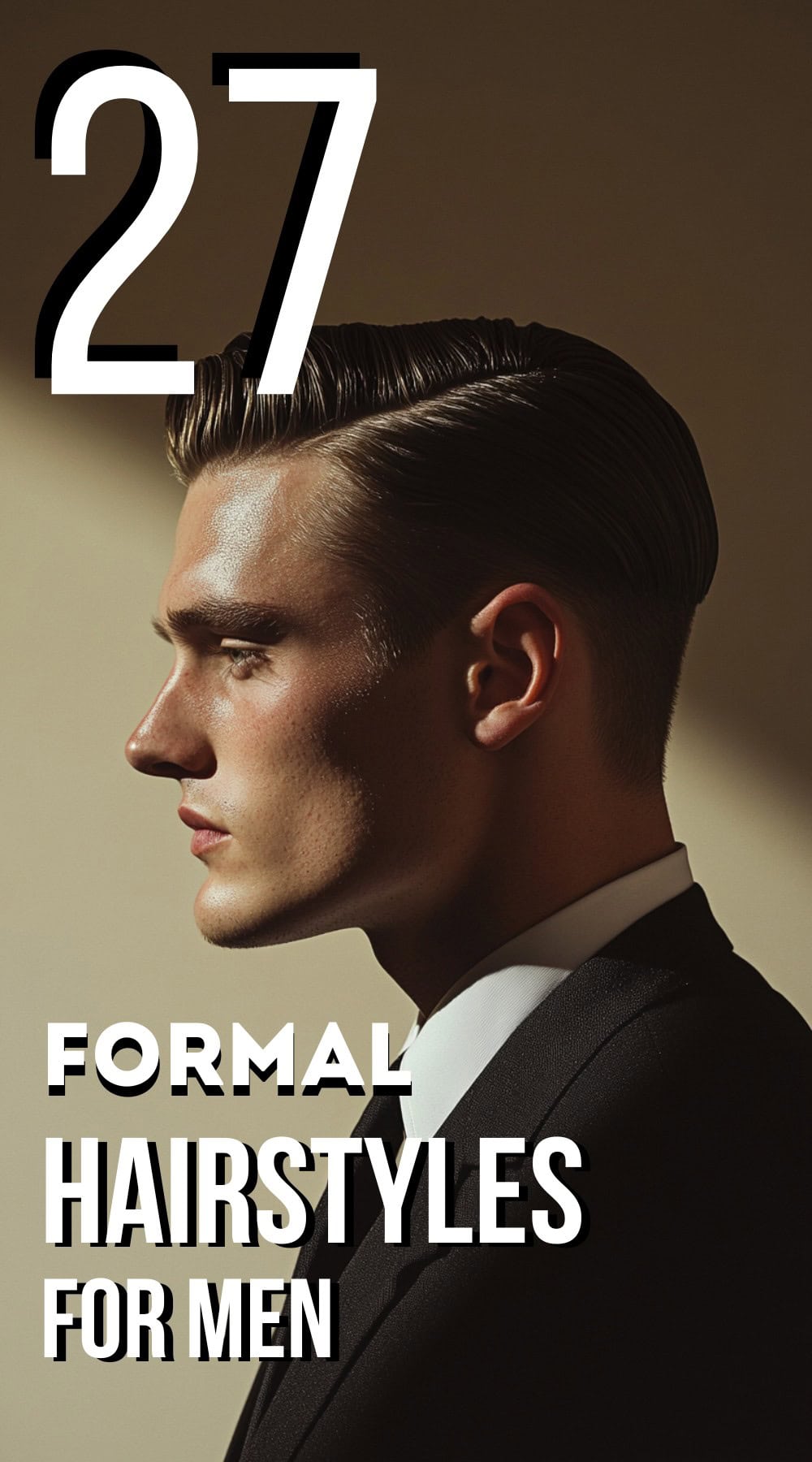 formal hairstyles men pinterest poster