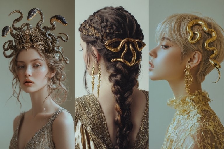 17 Medusa Hair Ideas: Spellbinding Halloween Hairstyles to Try This Year