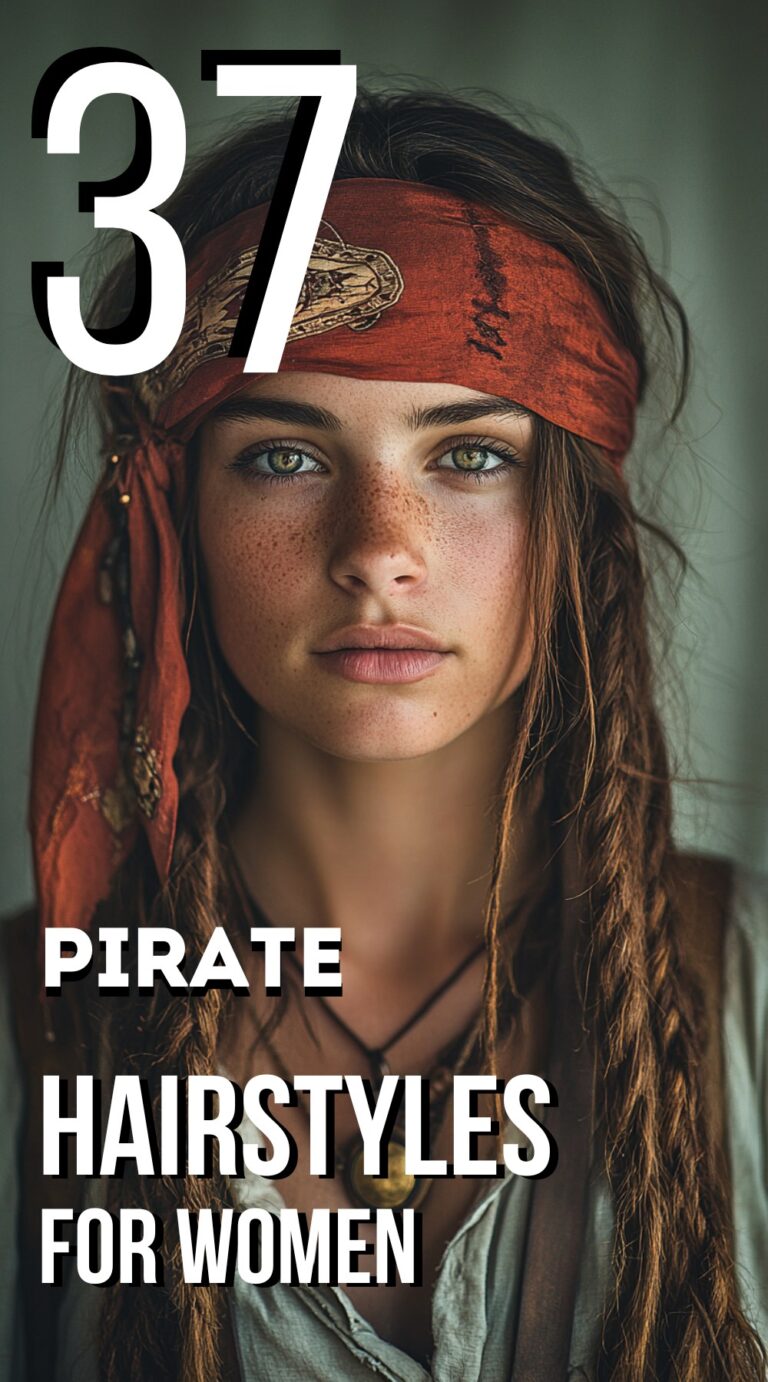 43 Pirate Hairstyles for Women: Stunning Halloween Hair Ideas to Steal ...