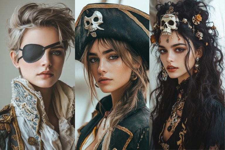 37 Pirate Hairstyles for Women: Stunning Halloween Hair Ideas to Steal the Show