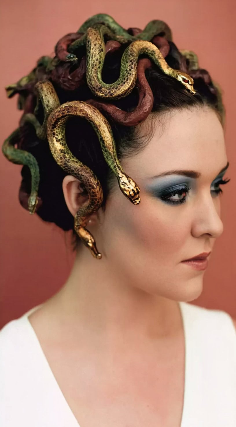 22 Medusa Hair Ideas Spellbinding Halloween Hairstyles To Try This 22 Medusa Hair Ideas Spellbinding Halloween Hairstyles To Try This