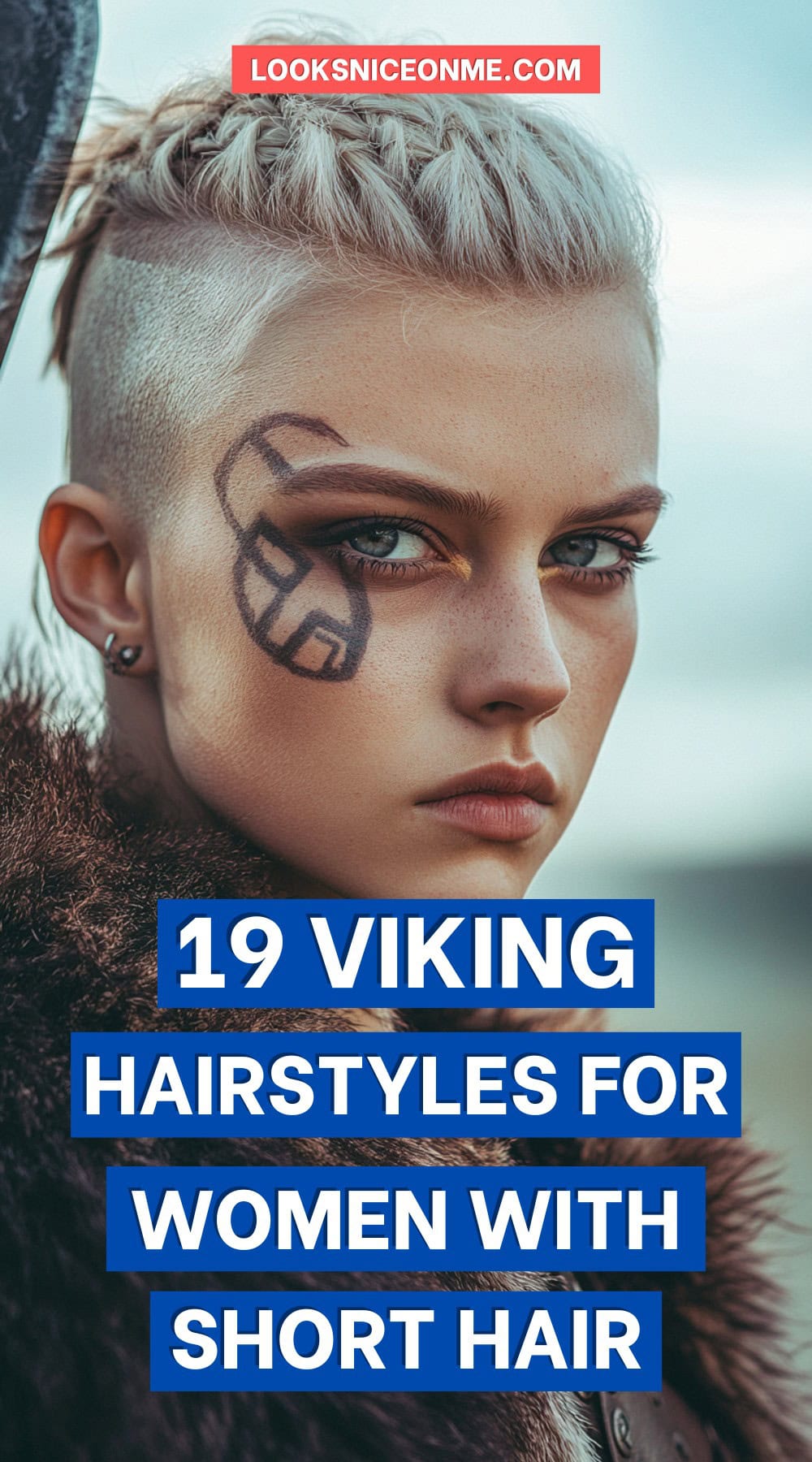 viking hairstyles women short pinterest poster