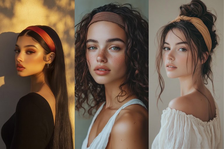 Mastering Thick Headband Hairstyles: 23 Simple and Elegant Ideas for Effortless Style