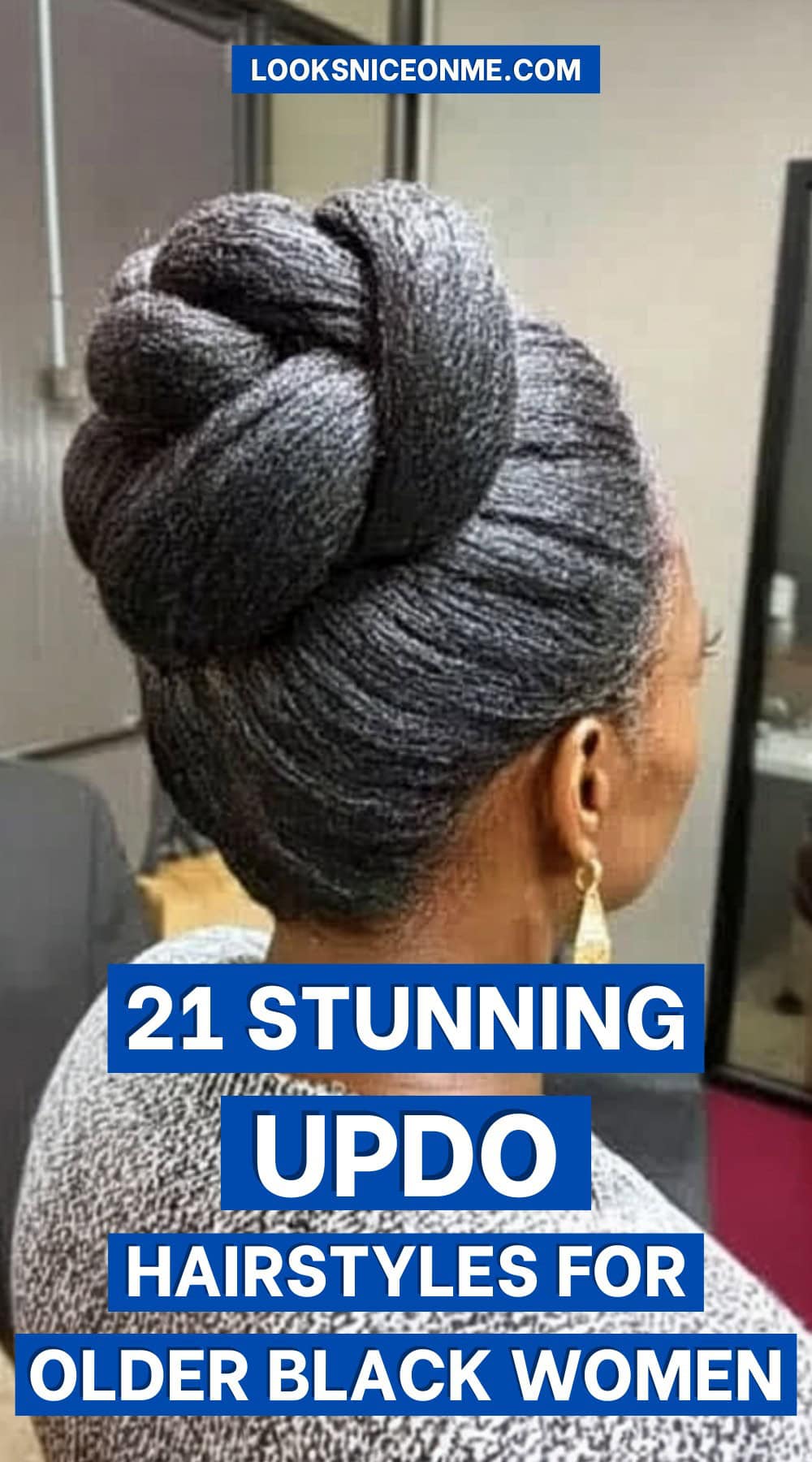 updo hairstyles for older black women pinterest poster