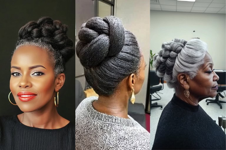 21 Stunning Updo Hairstyles for Older Black Women: Elegant Ideas for Timeless Beauty