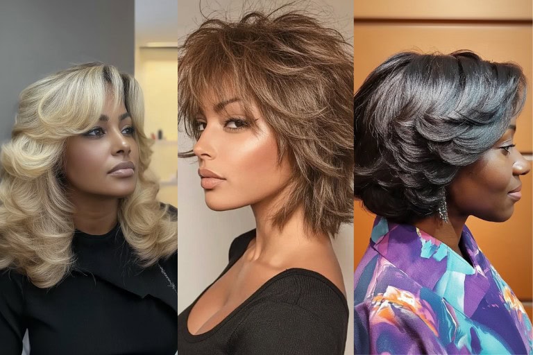 24 Chic Feathered Hairstyles for Black Women: Stunning Ideas for Volume and Elegance