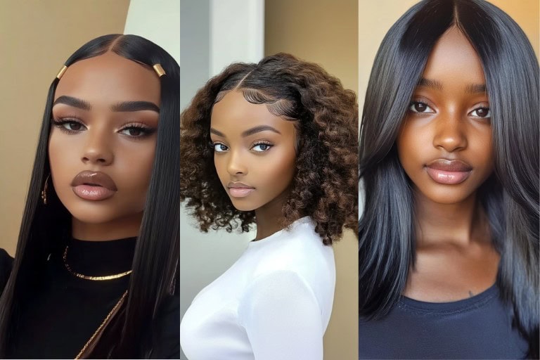 27 Flawless Middle Part Hairstyles for Black Women: Versatile Ideas for an Elegant Look