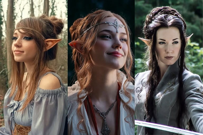 24 Magical Elf Hairstyles: Ethereal Ideas to Enchant Your Halloween Look